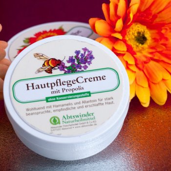 Hautpflege Creme mit Propolis
