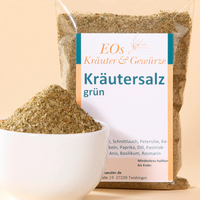 Kräutersalz, grün