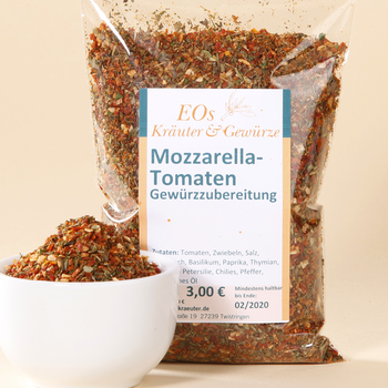 Mozzarella-Tomate-Gewürz