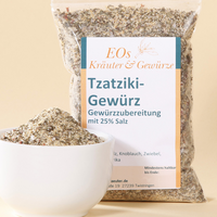 Tzatziki Gewürzm. 25% Salz