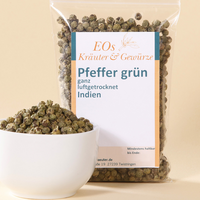 Pfeffer, grün luftgetr.