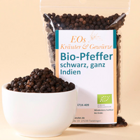 Bio-Pfeffer, schwarz, ganz