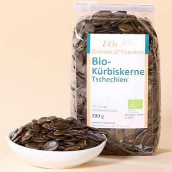 Bio-Krbiskerne, grn, schalenlos