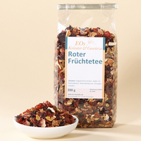 Roter Früchtetee