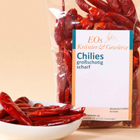 Chilies, großschotig