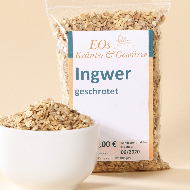 Ingwer geschrotet fr Tee 50 g