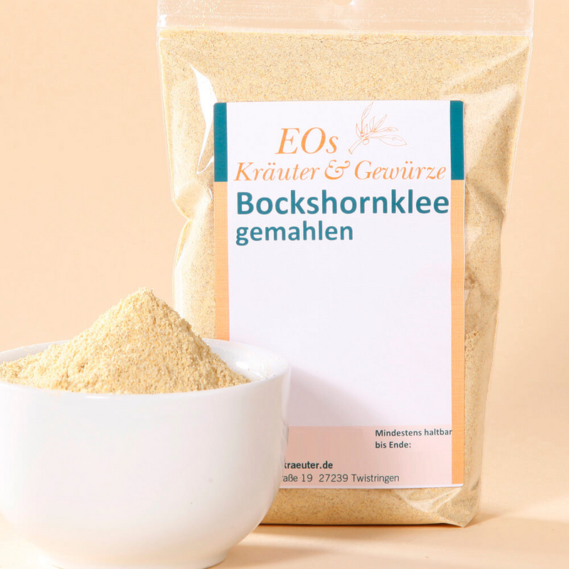 Bockshornklee, gemahlen