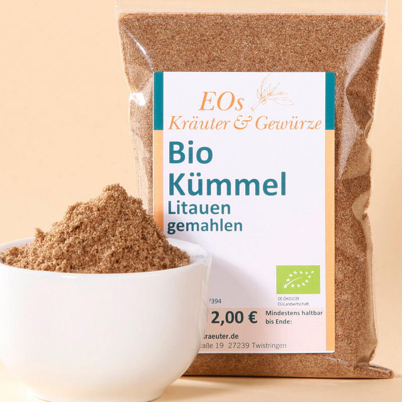 Bio-Kmmel, gemahlen