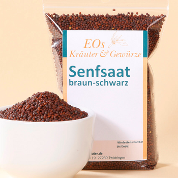 Senfsaat, braun