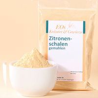 Zitronenschalen, gemahlen